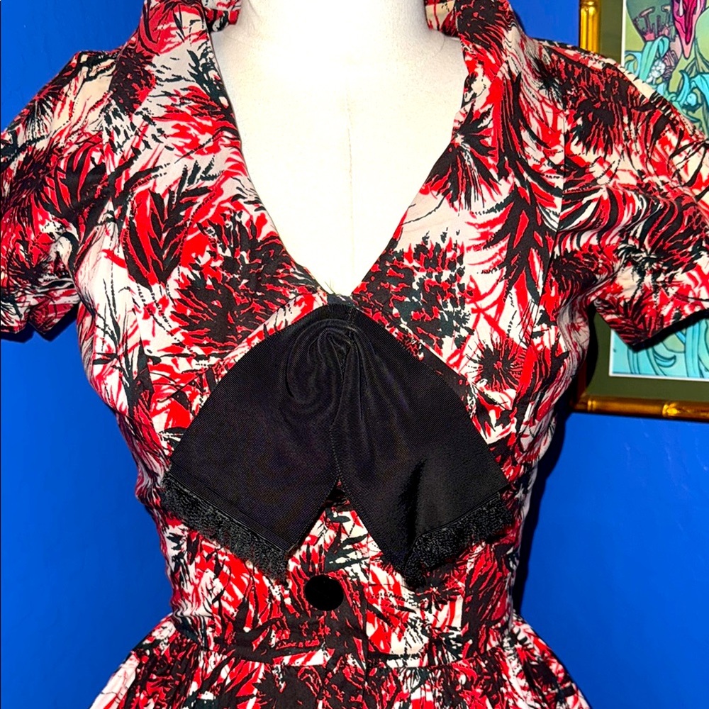 True vintage 1950s day dress